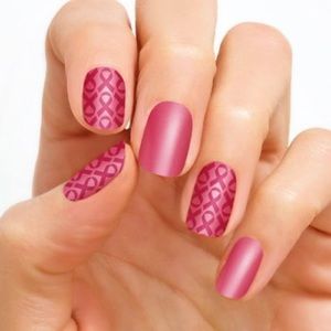 Color Street Pink Ribbon Nail Strip